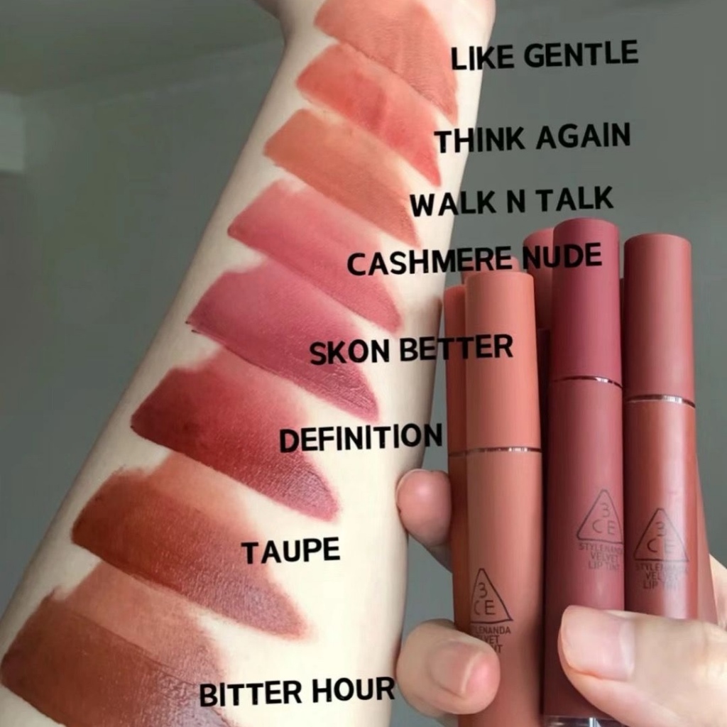 SON KEM LÌ 3CE VELVET LIP TINT