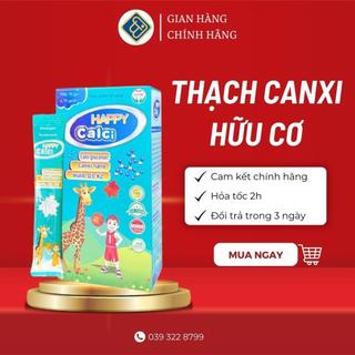 ✅ chính hãng thạch canxi hữu cơ happy calci bổ sung canxi dễ dàng, an toàn, ngon miệng