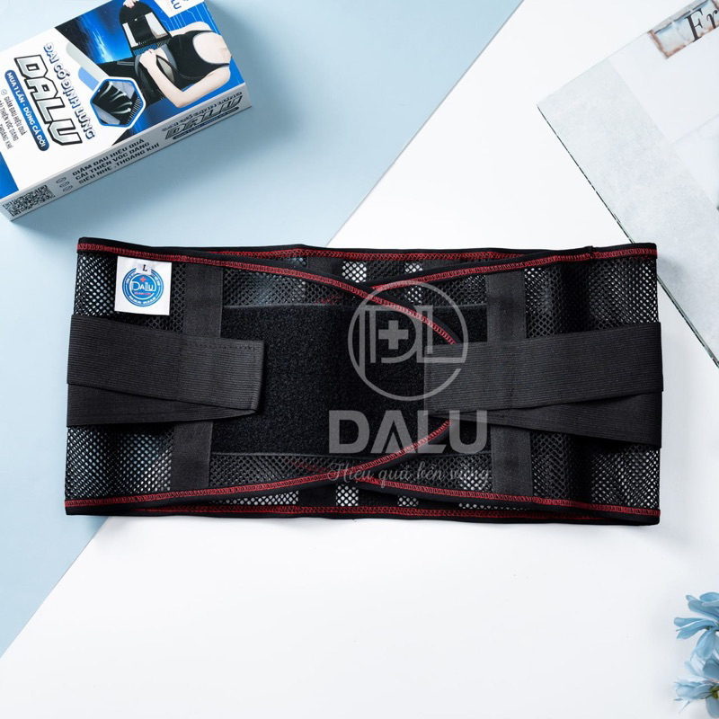 Đai cố định lưng cao cấp DALU- Đai chống thoái hóa, thoát vị đĩa đệm, cong vẹo cột sống