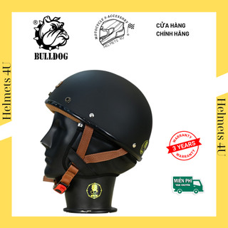 Mũ bảo hiểm nửa đầu 1/2 BULLDOG Pug style Nhật Bản nhiều màu - Helmets 4U