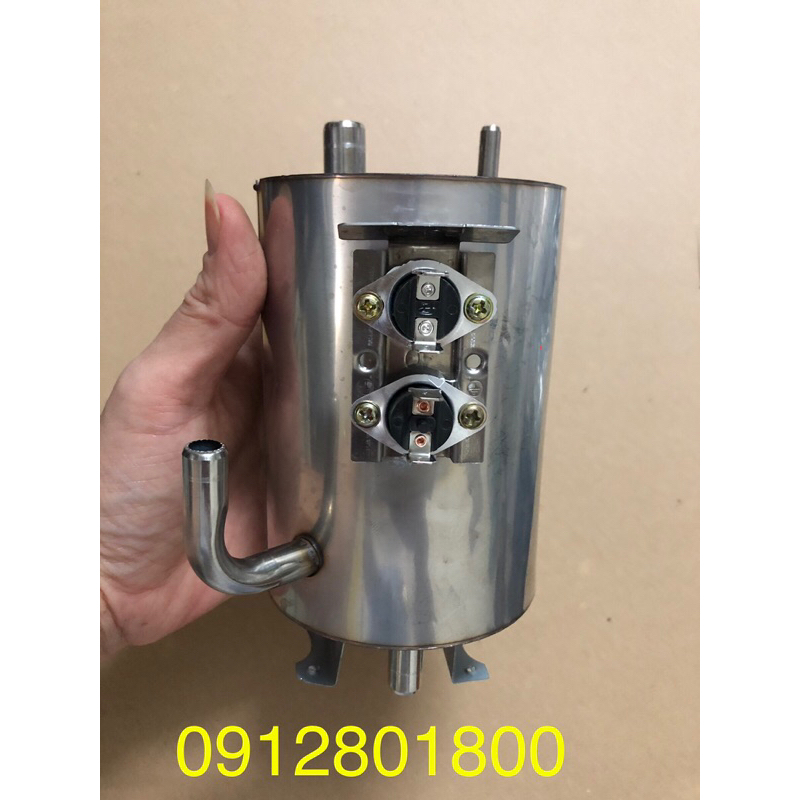 Bầu nóng cây nóng lạnh 750ml kèm 2 rơ le - bầu đun cây nước nóng lạnh -bầu đốt