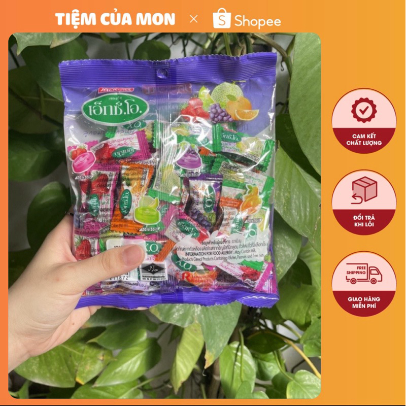 Kẹo XO Hoa Quả Gói 110g  Thái Lan