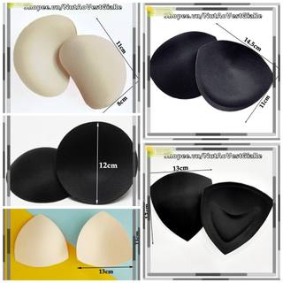 Miếng đệm nâng ngực hình tam giác, mút độn tròn, mút ngực oval, xoài độn bikini - mút độn ngực hình tam giác