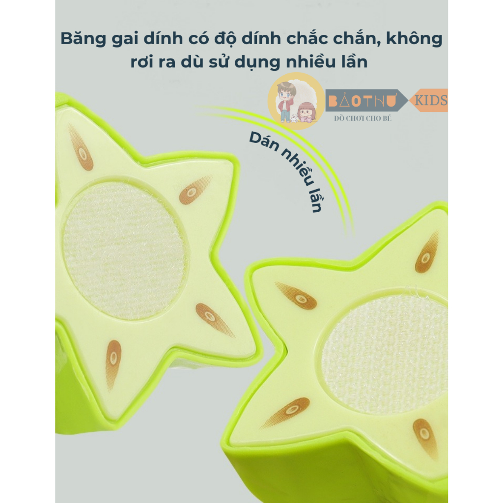 Đồ Chơi Cắt Hoa Quả Và Rau Củ 30 Chi Tiết Bằng Nhựa ABS An Toàn, Bộ Đồ Chơi Giỏ Cắt Trái Cây - Bảo Thư Kids