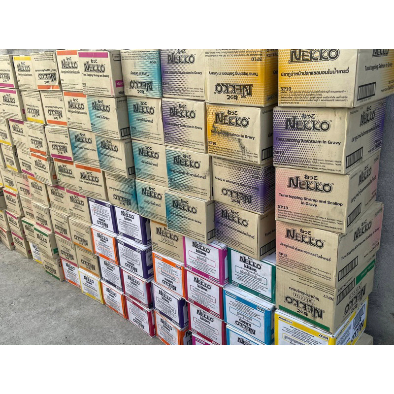 Combo thùng 48 pate mèo Nekko,thức ăn ướt cho mèo pate nekko jelly adult kitten, mèo lớn mèo nhỏ
