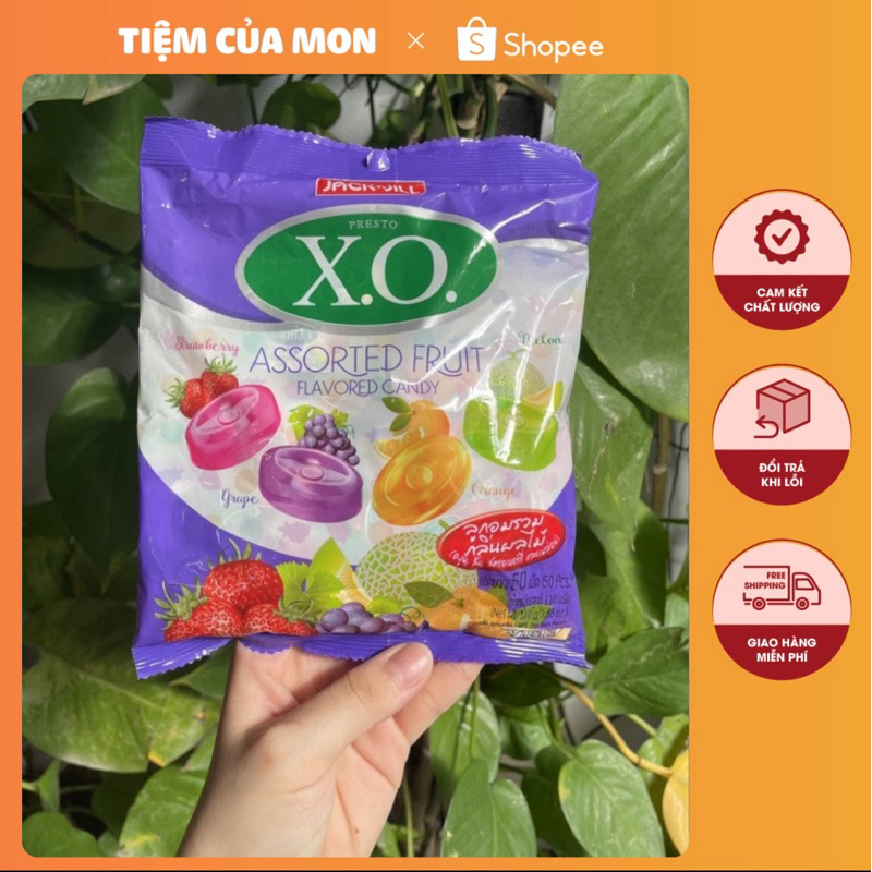 Kẹo XO Hoa Quả Gói 110g  Thái Lan