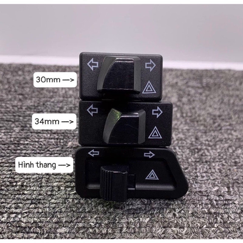 Combo Công Tắc Haza Kèm Chip Nháy Tăng Chỉnh Nhanh Chậm Xi Nhan Cực Hót.