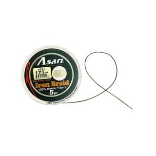 DÂY CỘT LƯỠI CÂU JIG ASARI IRON BRAID 5M (RUỘT DÂY RỖNG - KHÔNG LÕI)