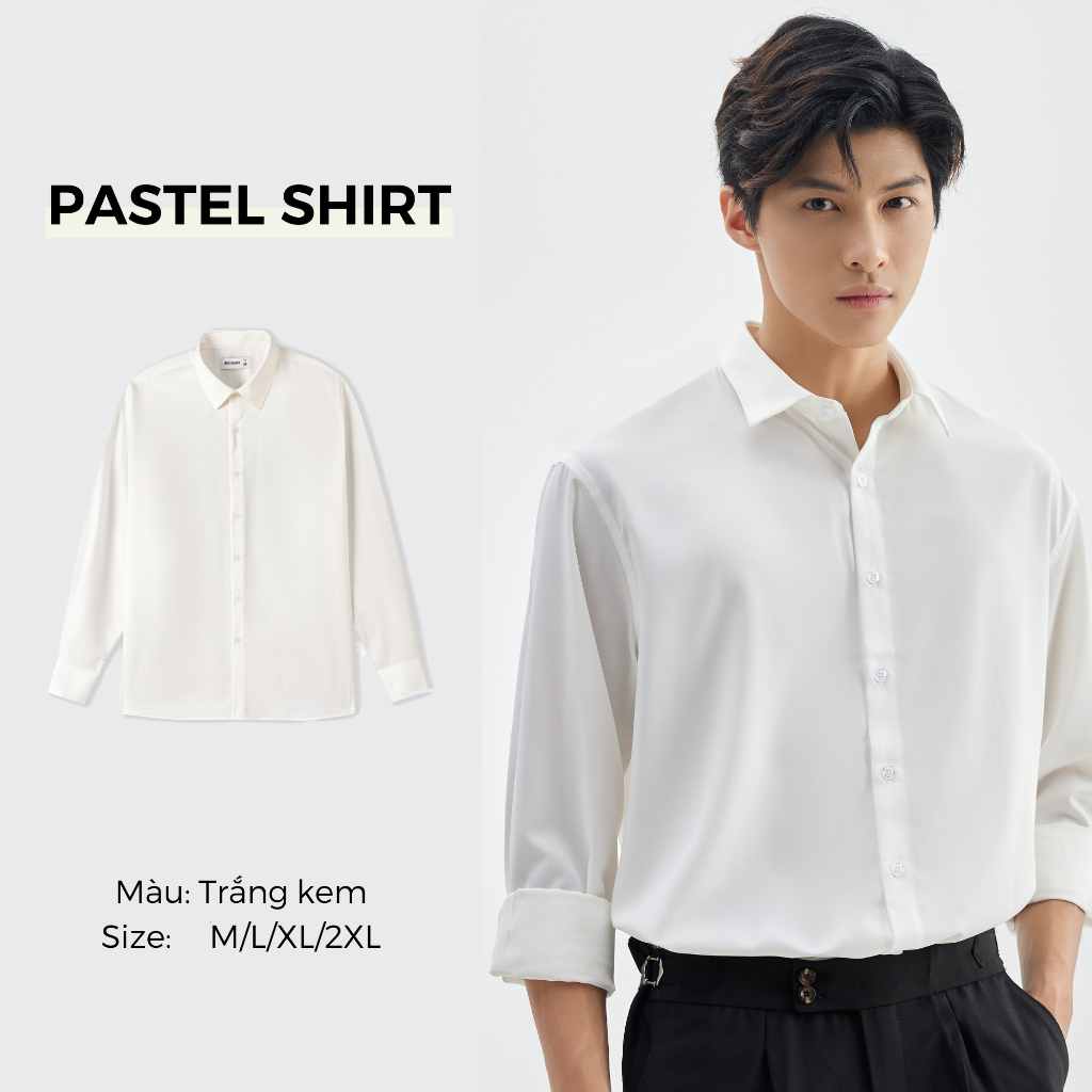 Áo sơ mi nam N1LUXURY dài tay dáng ômChất liệu lụa , không nhăn, không xù , thoáng mát, thấm hút mồ hôi co dãn nhẹ