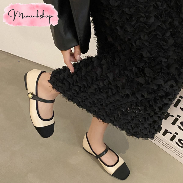 Giày búp bê da mềm đế bệt LOẠI 1 FULL HỘP đi êm chân siêu xinh