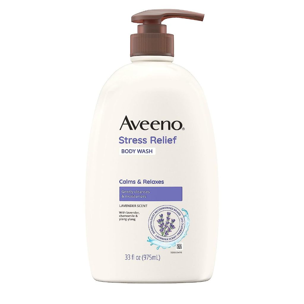 [USA] Sữa tắm thư giãn AVEENO Stress Relief Lavender Scented