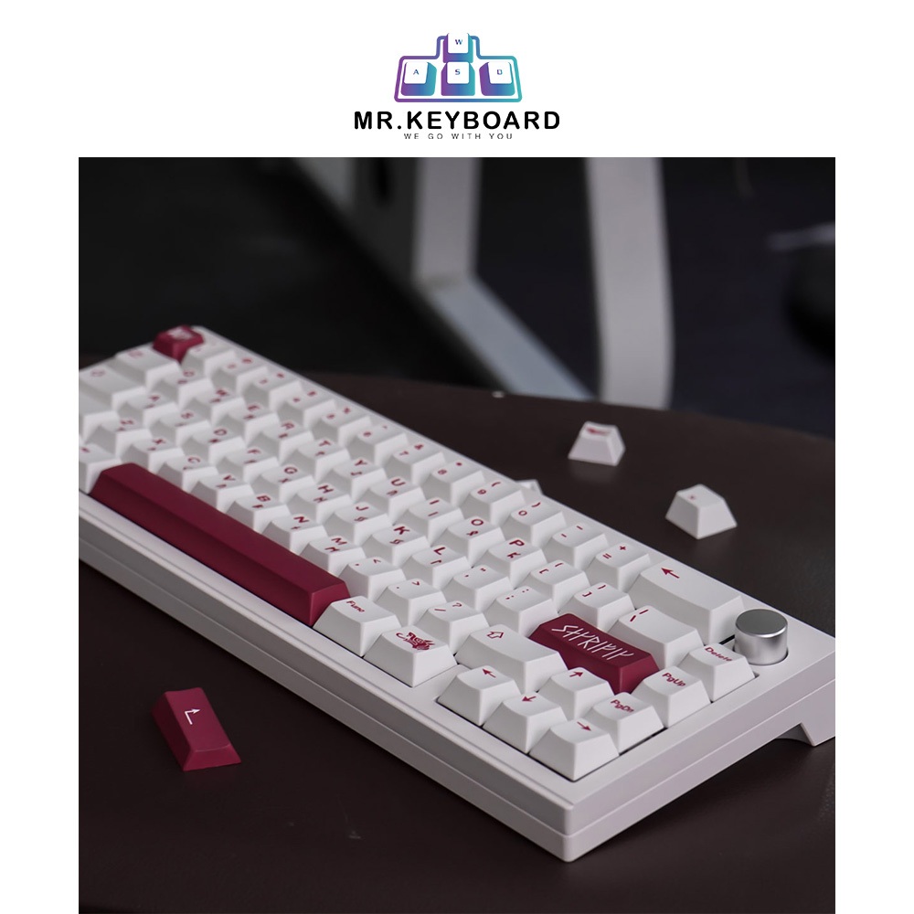 Keycap PBT - Keycap Blood Sacrifice 125 nút cho bàn phím cơ - Nút bàn phím
