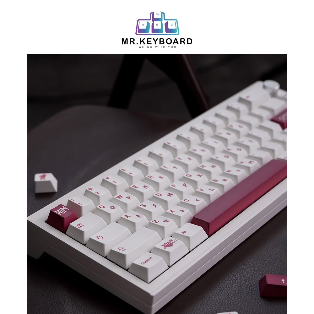 Keycap PBT - Keycap Blood Sacrifice 125 nút cho bàn phím cơ - Nút bàn phím