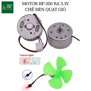 Động cơ mô tơ 300 mini 3V chế đèn quạt gió thả diều cực sáng (hàng mới 100%)