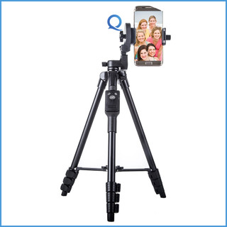 Tripod chân đế điện thoại, máy ảnh 3 chân TTX-6218 kiêm giá đỡ có remote bluetooth điều khiển từ xa