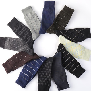 Set 5 đôi tất cao cổ tất vớ công sở nam tất đi giày tây chất liệu cotton cao cấp