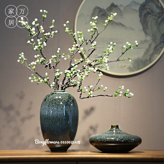 Cành cherry cổ decor siêu xinh hàng cao cấp nhập khẩu