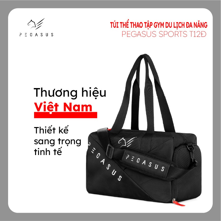 Túi thể thao tập gym du lịch đa năng Pegasus Sports T12Đ