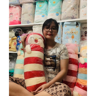 Gối ôm hình thú cho bé hkm mềm mịn căng