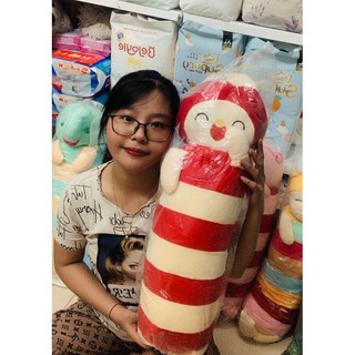 Gối ôm hình thú cho bé hkm mềm mịn căng