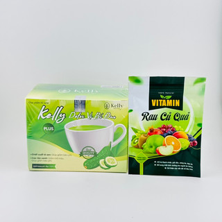 Trà bí đao kelly detox mẫu mới