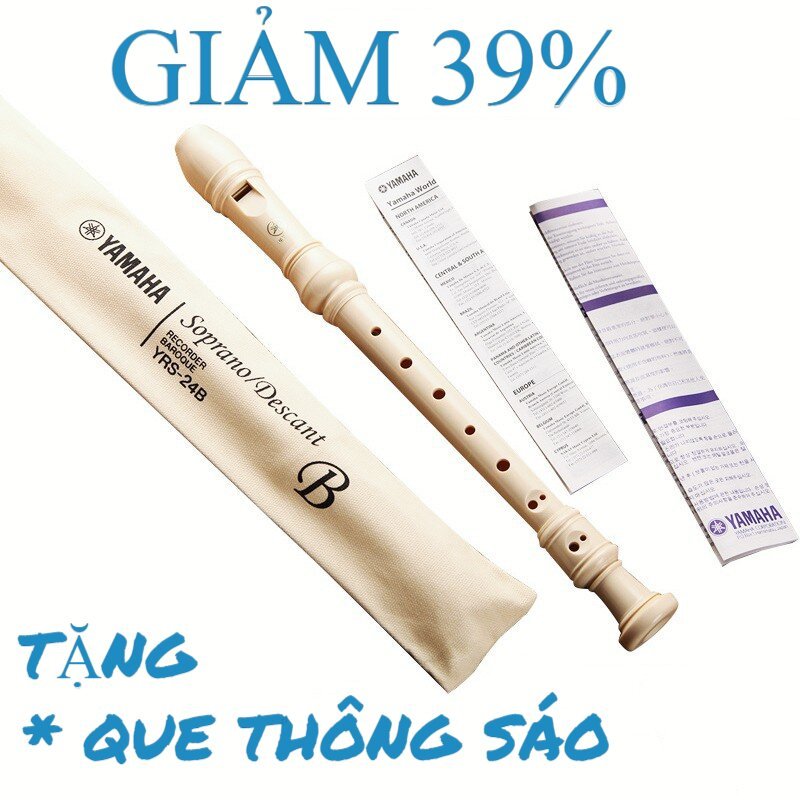 Sáo Yamaha VN 8 lỗ..tone C bấm Baroque