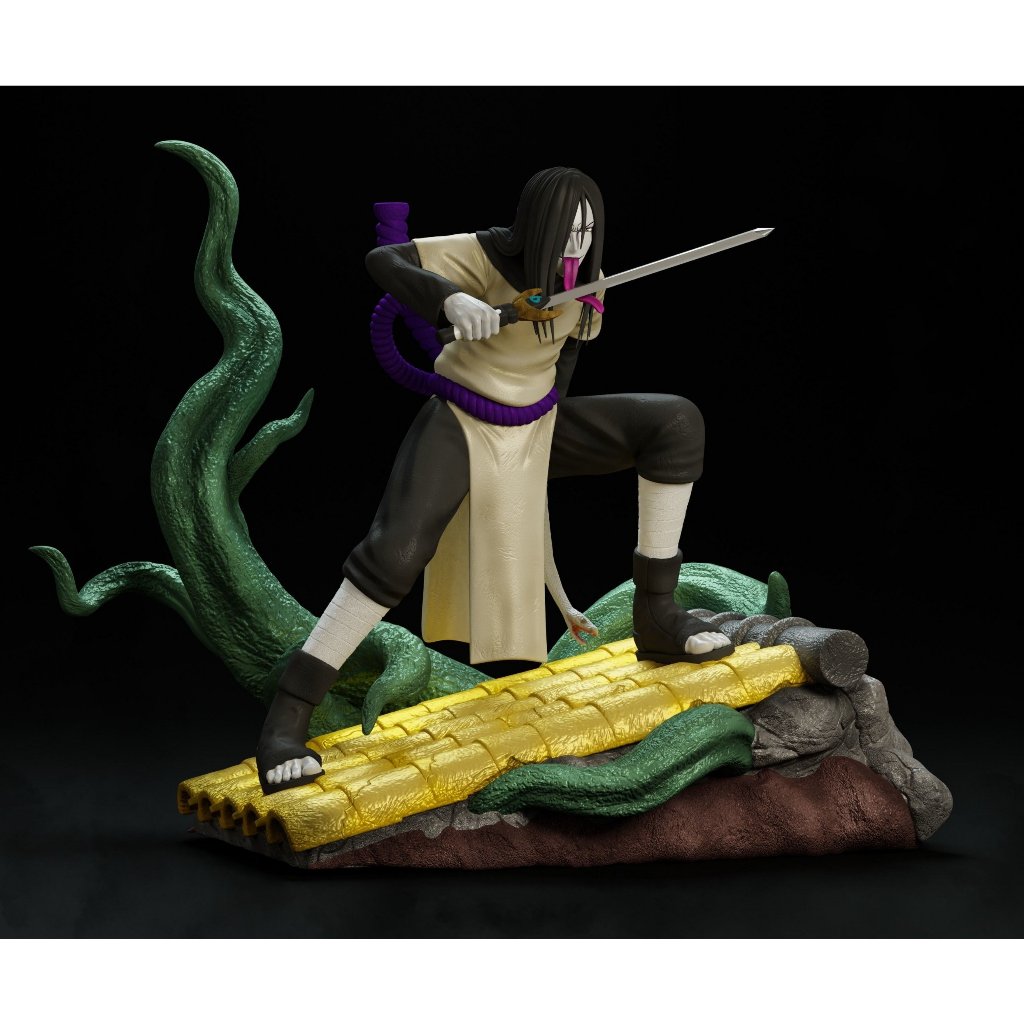 [In 3D Resin] Mô Hình Orochimaru (naruto)
