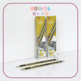 Bút chì gỗ có gom thiên long gp-04 hb
