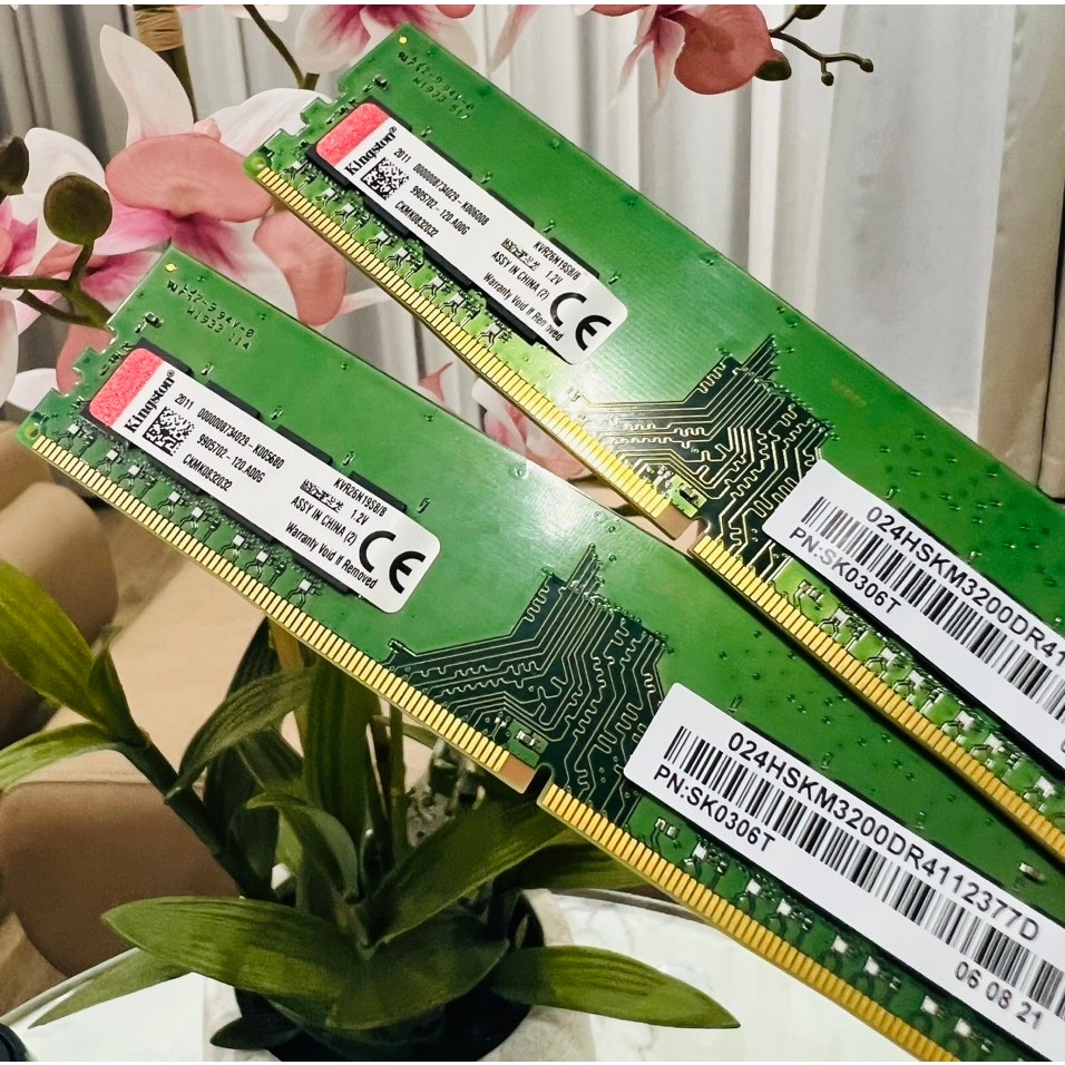 Ram DDR4 8GB 2666Mhz Kingston Dùng Cho Máy Tính Để Bàn PC Desktop - Bảo hành 3 năm 1 đổi 1