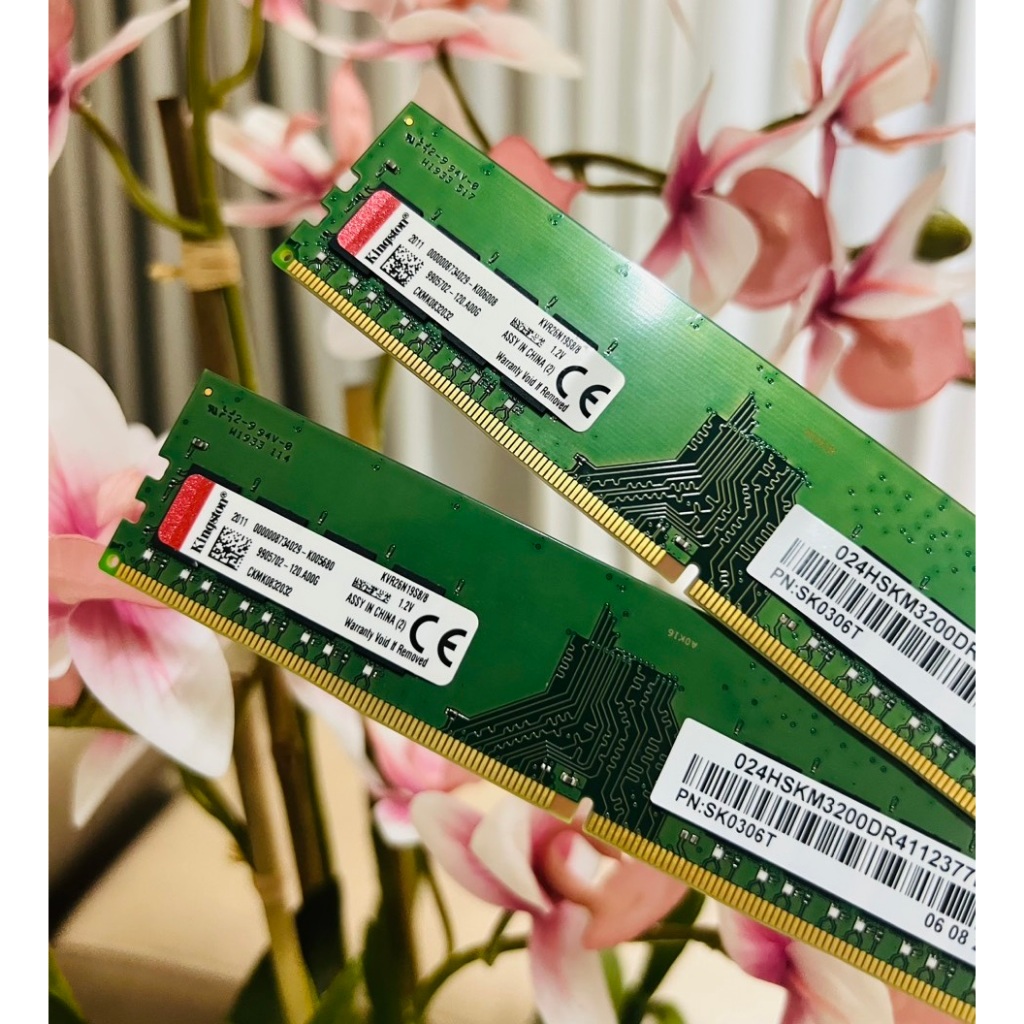 Ram DDR4 8GB 2666Mhz Kingston Dùng Cho Máy Tính Để Bàn PC Desktop - Bảo hành 3 năm 1 đổi 1