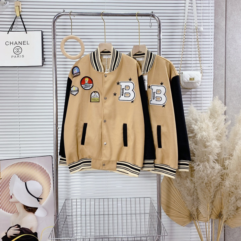 Áo Khoác Dạ Bomber Quảng Châu Xịn Xò Sang Chảnh