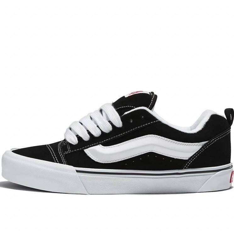 Giày Vans Knu Skool Da Lộn Vạch Trắng, Giày Vans Mẫu Mới Hottren 2023