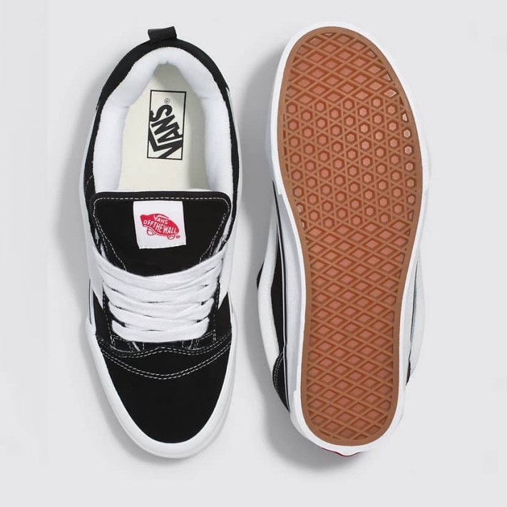 Giày Vans Knu Skool Da Lộn Vạch Trắng, Giày Vans Mẫu Mới Hottren 2023