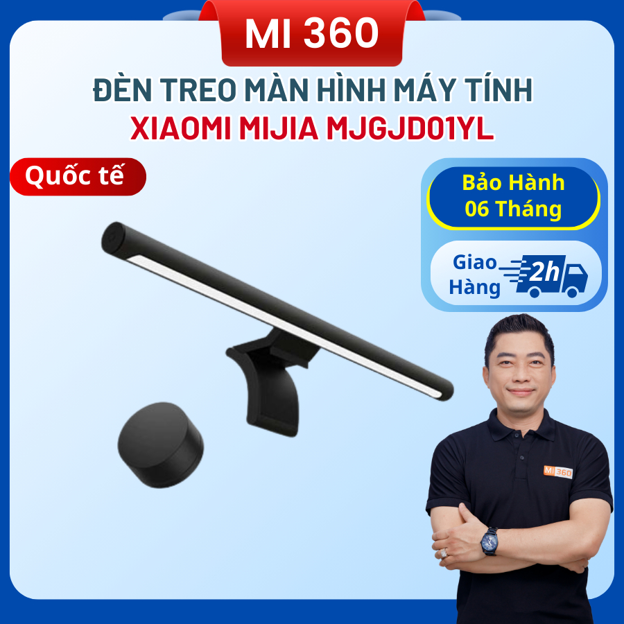 Đèn Treo Màn Hình Máy Tính Xiaomi Mijia MJGJD01YL Quốc Tế - BH 06 Tháng