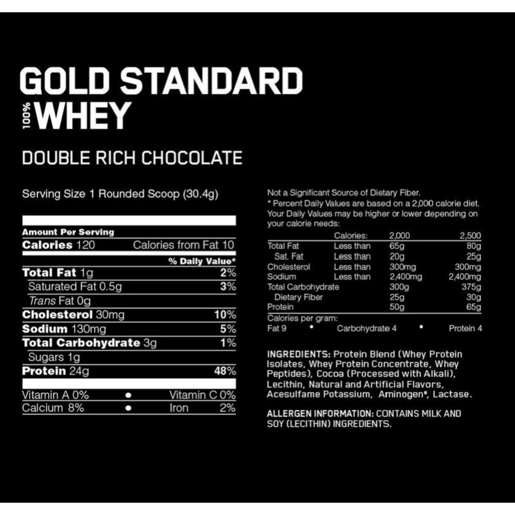 Bột đạm dinh dưỡng thể thao thể hình GOLD STANDARD 100% WHEY 4.5KG hỗ trợ tăng cơ từ thương hiệu OPTIMUM NUTRITION