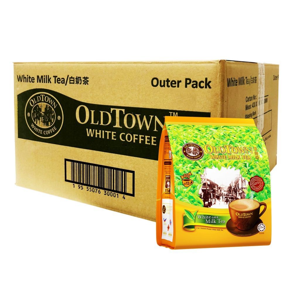Trà Sữa OldTown Hòa Tan 3 in 1 White Milk Tea Malaysia gói nhỏ 40 Gam nhập khẩu Malaysia Sài Gòn Đặc Sản