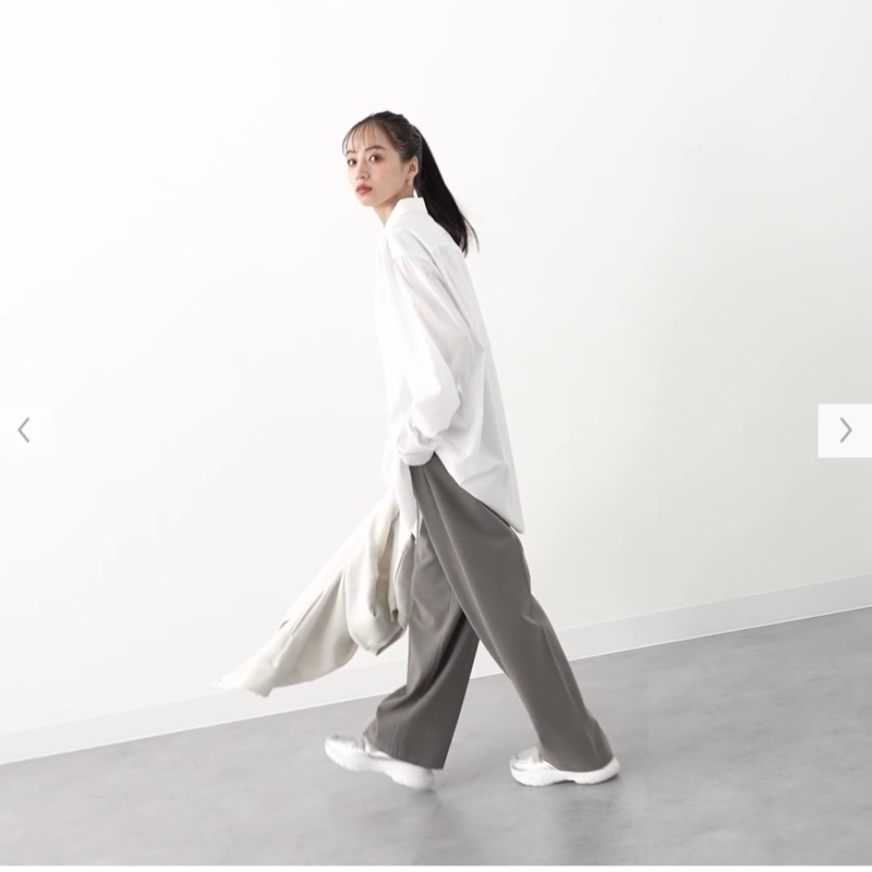 Sơ mi dài tay Unisex hiệu GU - Chính Hãng - Hàng 2hands tuyển