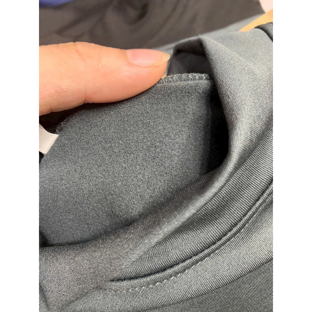 Áo giữ nhiệt nam thu đông lót nỉ 4 màu basic cao cấp