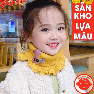 Khăn ống len cổ nhún hình hươu cực ấm áp cho bé yêu