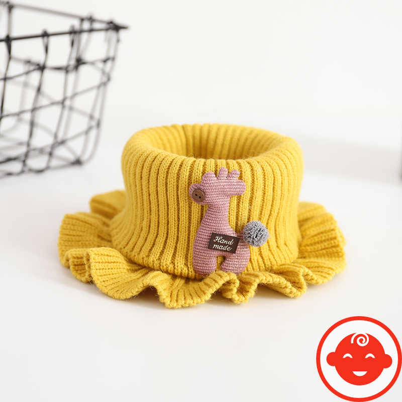 Khăn ống len cổ nhún hình hươu cực ấm áp cho bé yêu