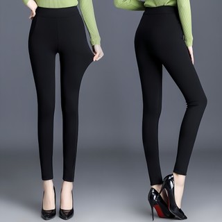 Quần legging nữ túi zip chất vải cotton co giãn tôn dáng cho nàng