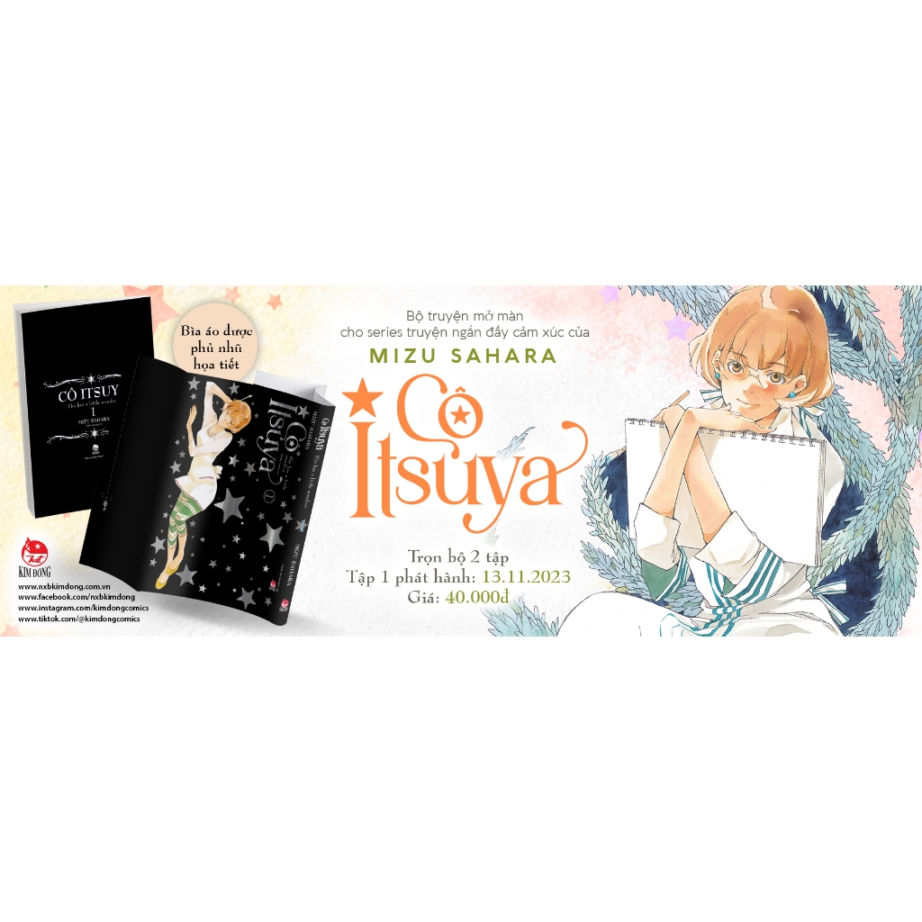 Cô Itsuya trọn bộ 2 tập - Mới 100% kèm hình dán