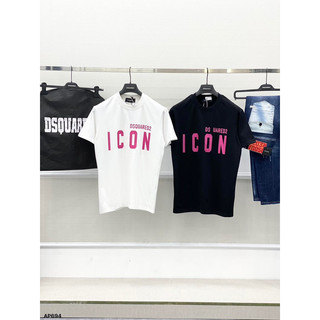 áo phông D2 hình in icon hồng chữ ngực - hàng cotton chất lượng cao