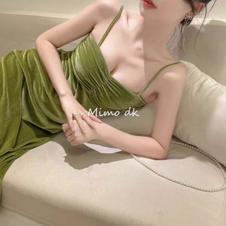 ĐẦM NHUNG 2 DÂY NHÚNG NGỰC