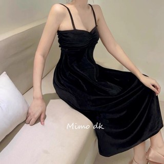 ĐẦM NHUNG 2 DÂY NHÚNG NGỰC