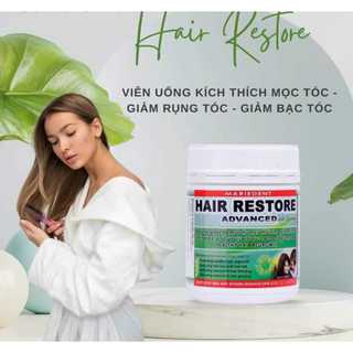 Viên uống Hair Restore Advanced mọc tóc, giảm gãy rụng, ngăn bạc sớm 60 viên