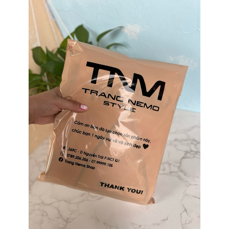 Set 1 kí túi niêm phong gói hàng online siêu tiện lợi