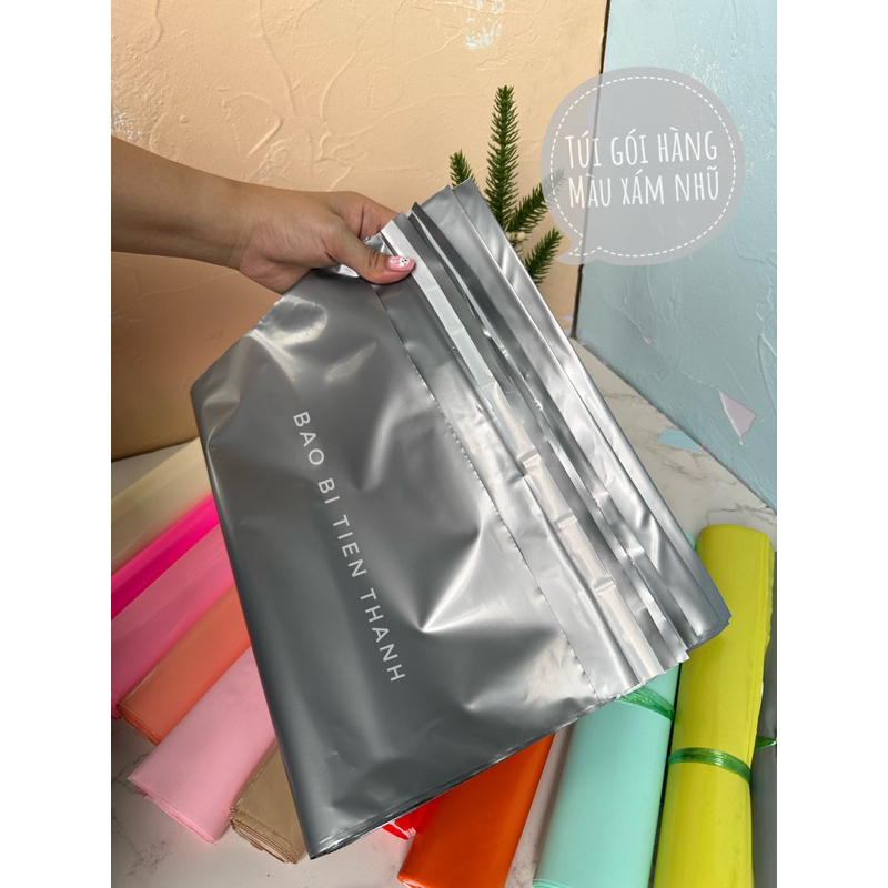 Set 1 kí túi niêm phong gói hàng online siêu tiện lợi
