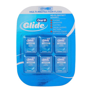Set 6 hộp chỉ nha Glide Oral-B Dental Floss Scope Flavor 40m[Hàng Mỹ]