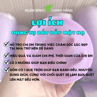 Bát nhựa /chén nhựa trộn mặt nạ
